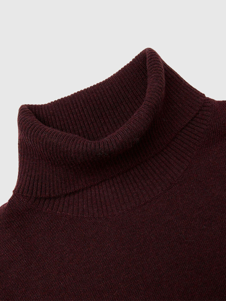 TURTLE NECK SWEATER Women image number 7